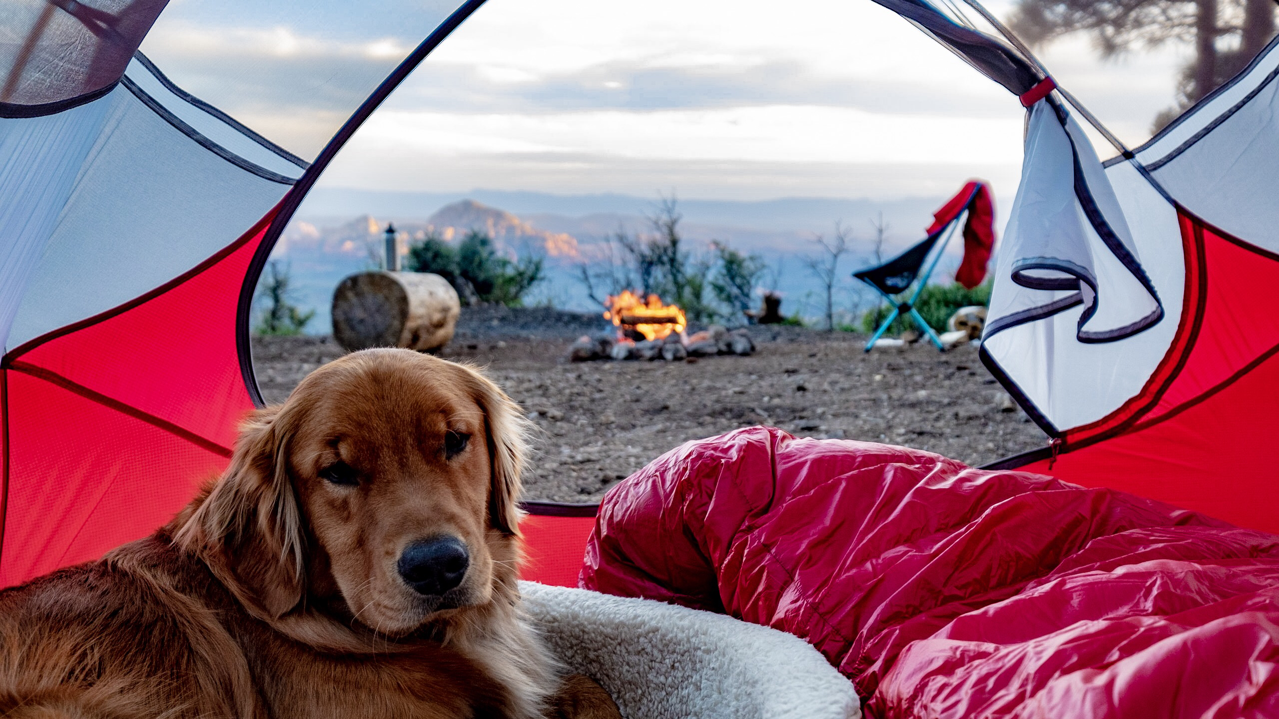 Camp at Red Rock