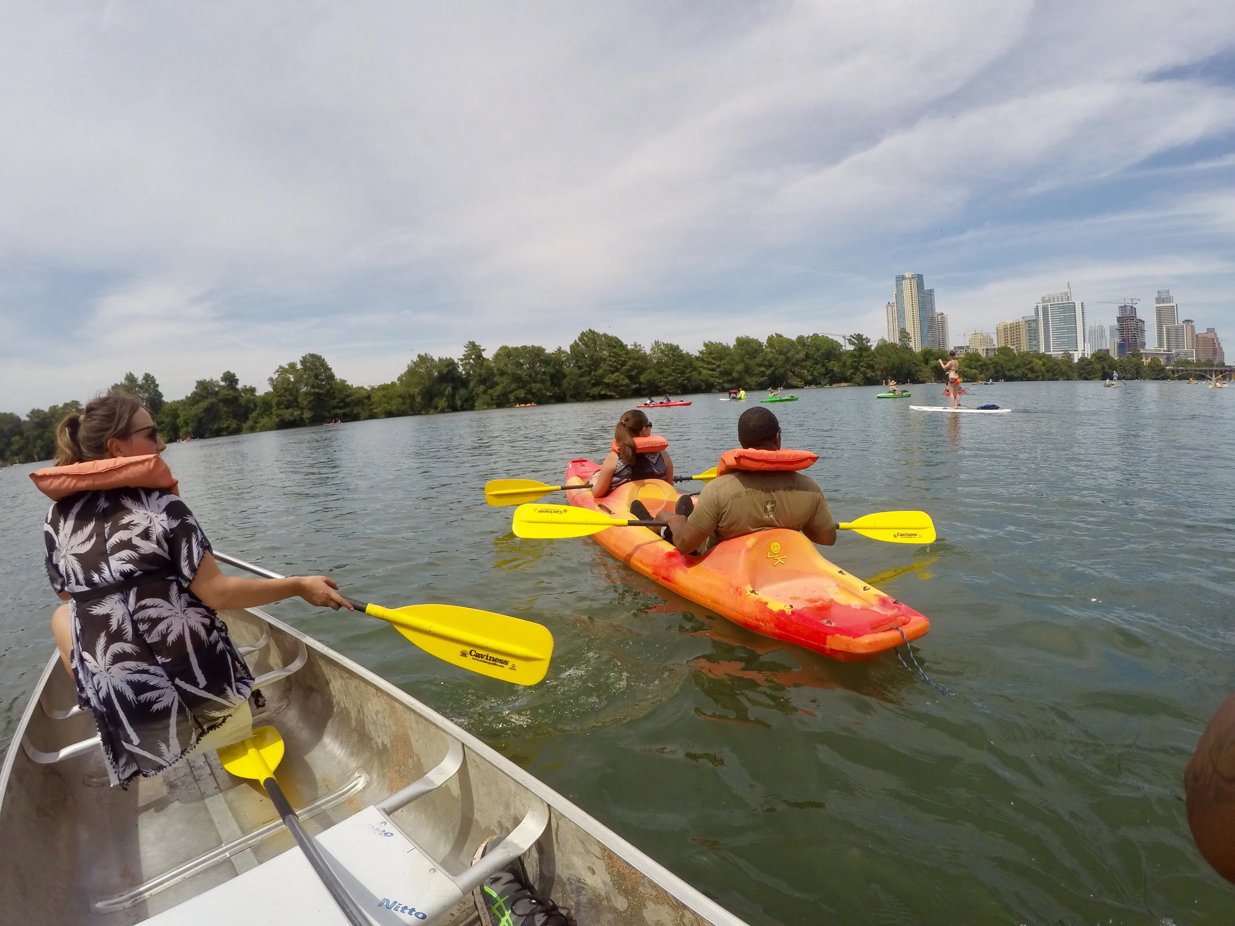 Paddle on Lady Bird Lake in Austin
