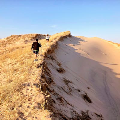 Climb Mt. Baldy Dune