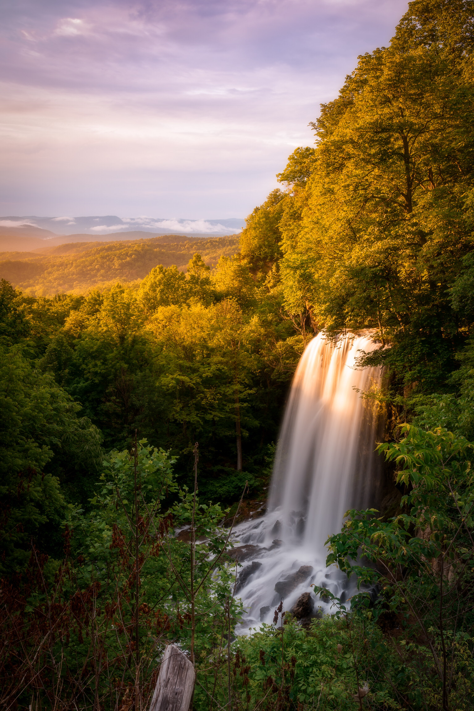 Explore Falling Spring Falls in the Alleghany Highlands