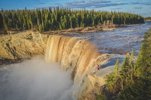 Photograph Alexandra Falls in the Northwest Territories