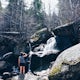 Hike Crystal Falls Trail to Crystal Creek Reservoir