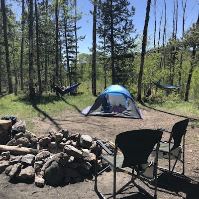 Camp at Stillwater Pass
