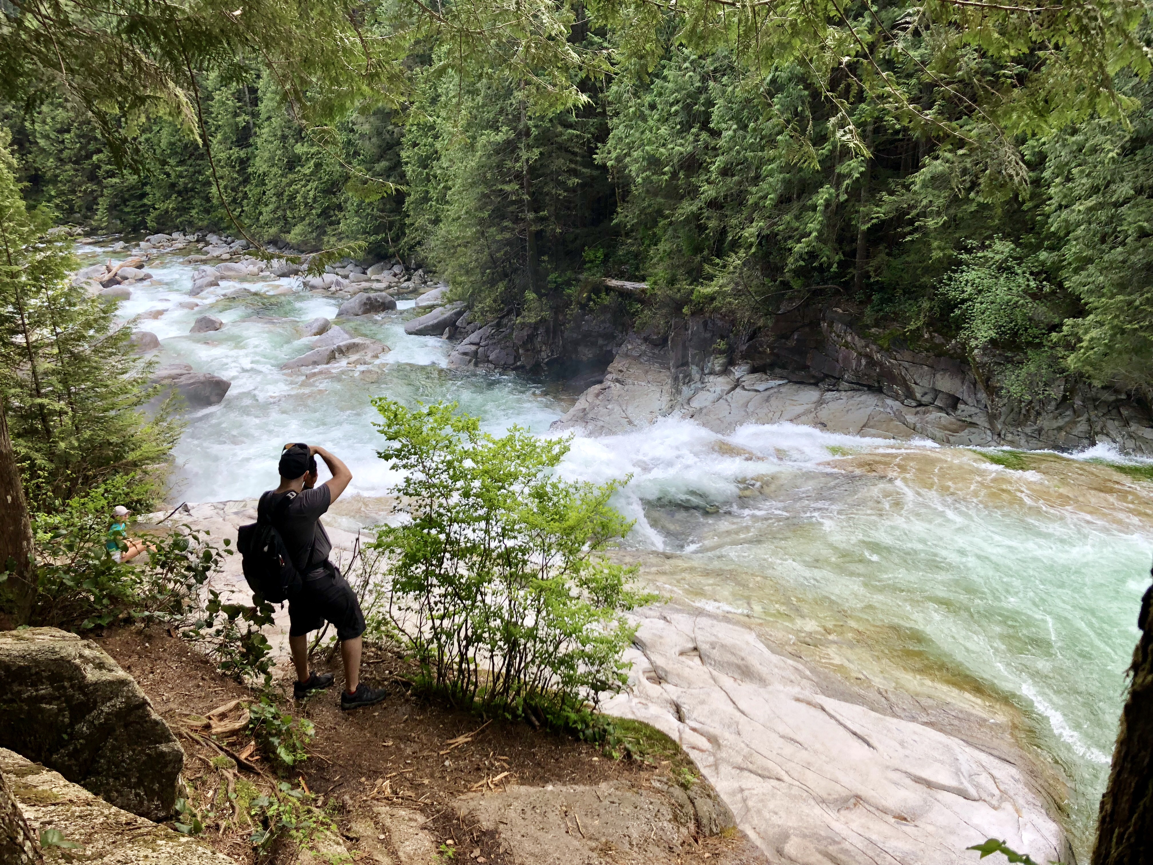 Hike to Lower Falls in Golden Ears Provincial Park