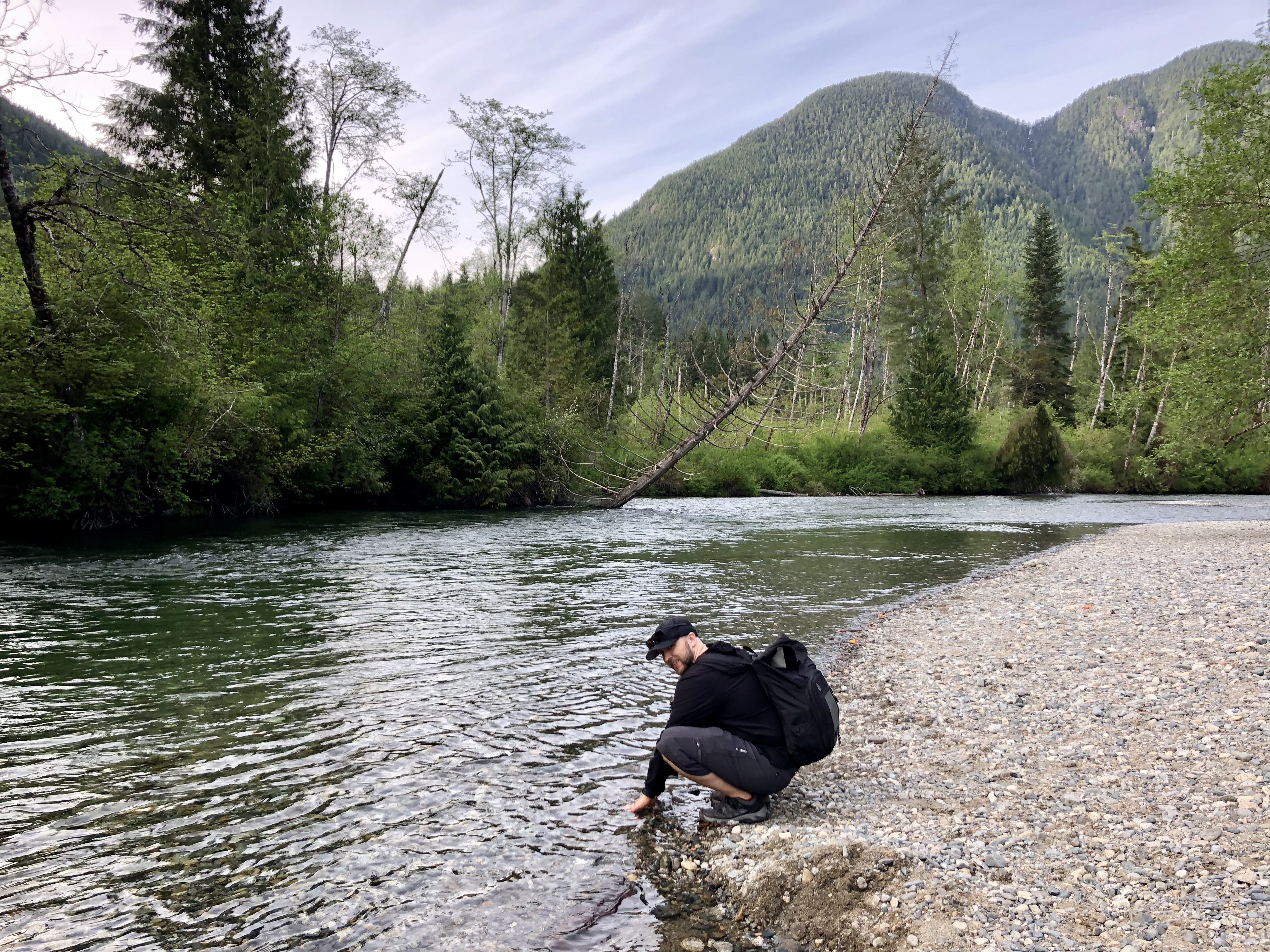 Hike to Lower Falls in Golden Ears Provincial Park
