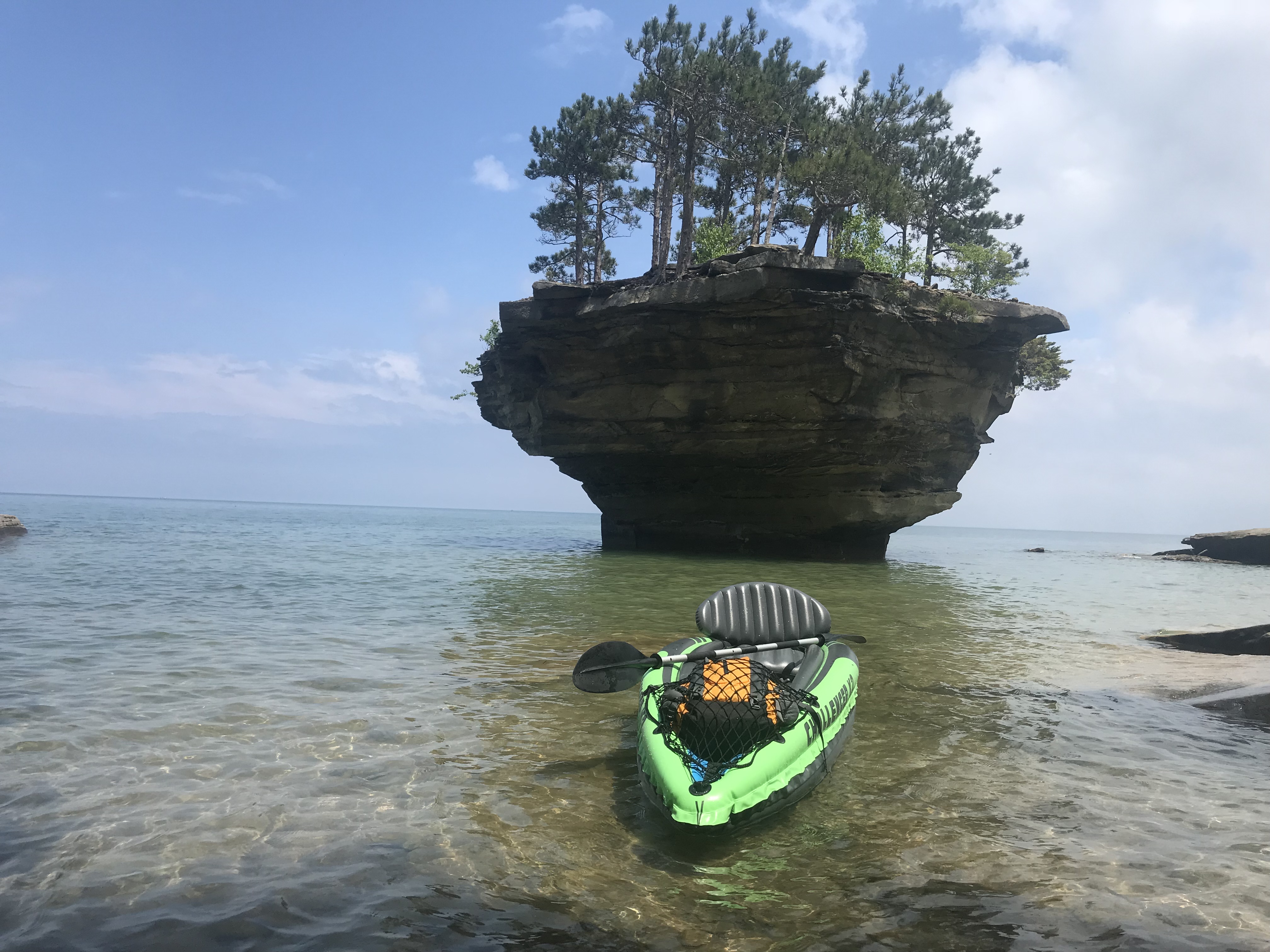 Kayak to Turnip Rock 