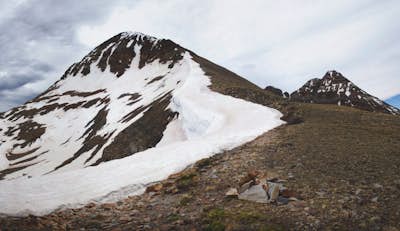Summit Centennial Peak in the La Plata Mountains via Sharkstooth Trailhead