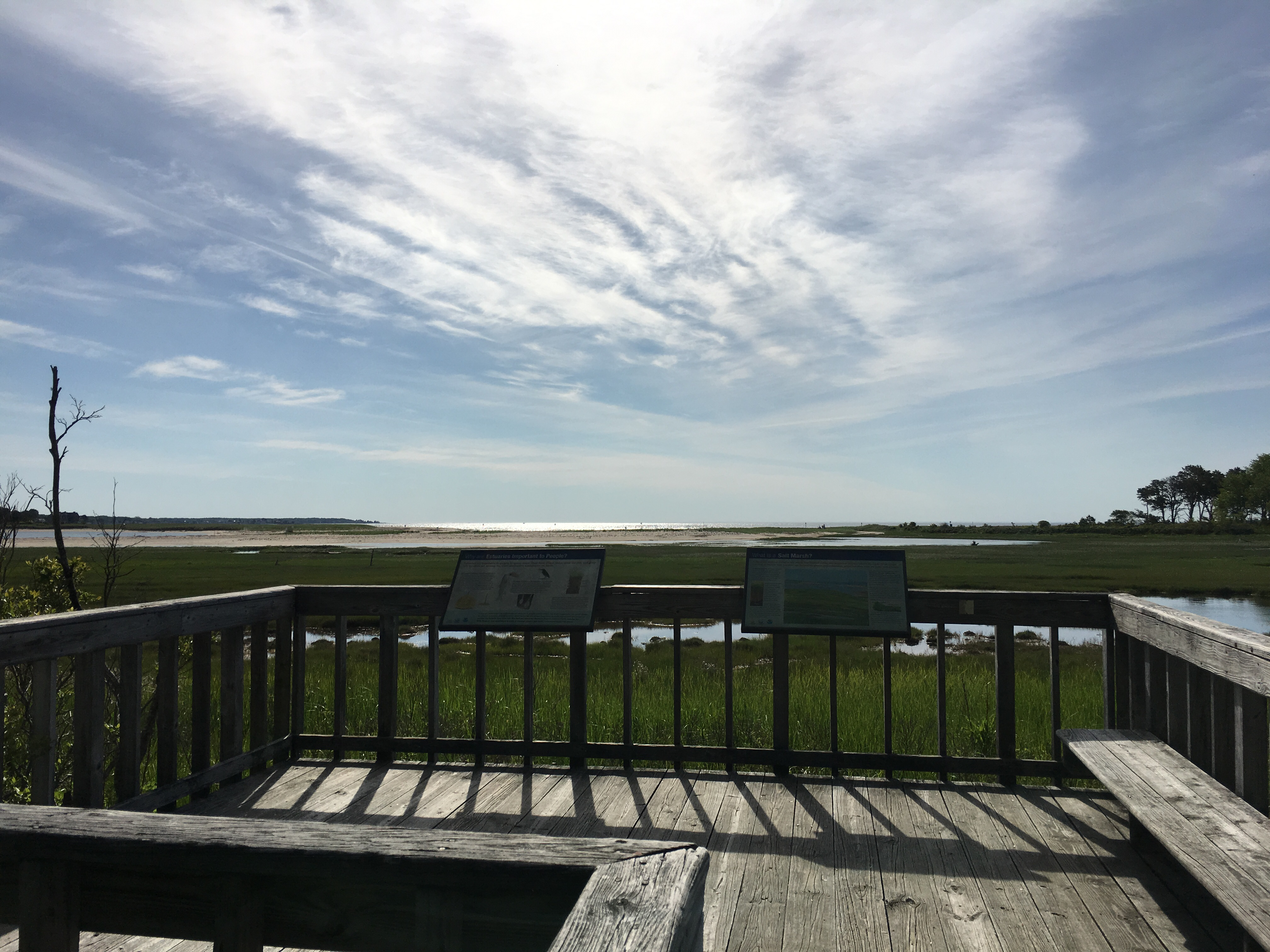 Hike to Laudholm Beach at Wells National Estuarine Reserve