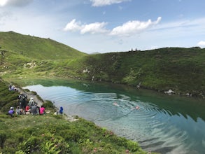 Hike to Blaue Lacke (Blue Lake)