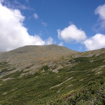 Hike Mt. Washington via Ammonoosuc Ravine Trail and Jewell Trail