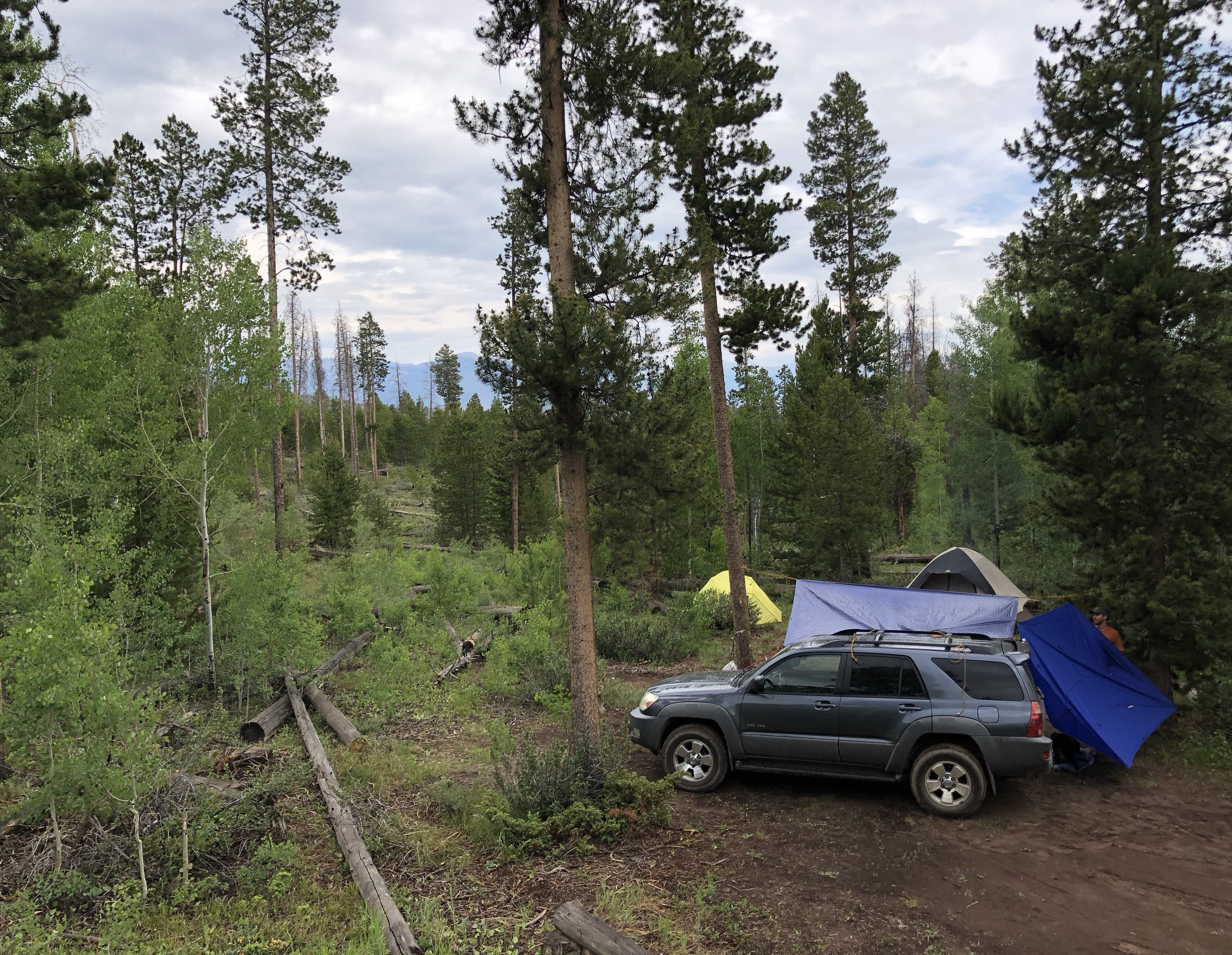 Camp at Stillwater Pass