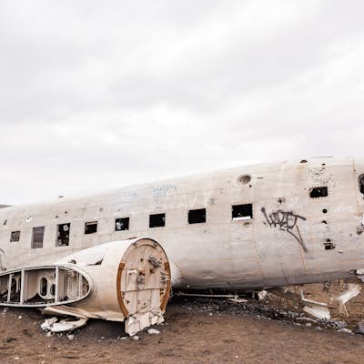 Explore DC-3 Airplane Wreckage in Sólheimasandur