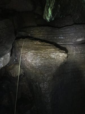 Cave Kennamer preserve via the upper pit