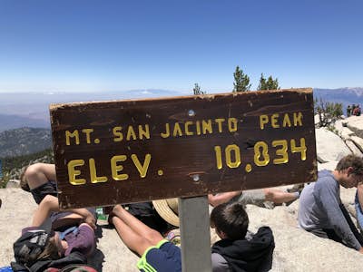 Mount San Jacinto via Devil's Slide