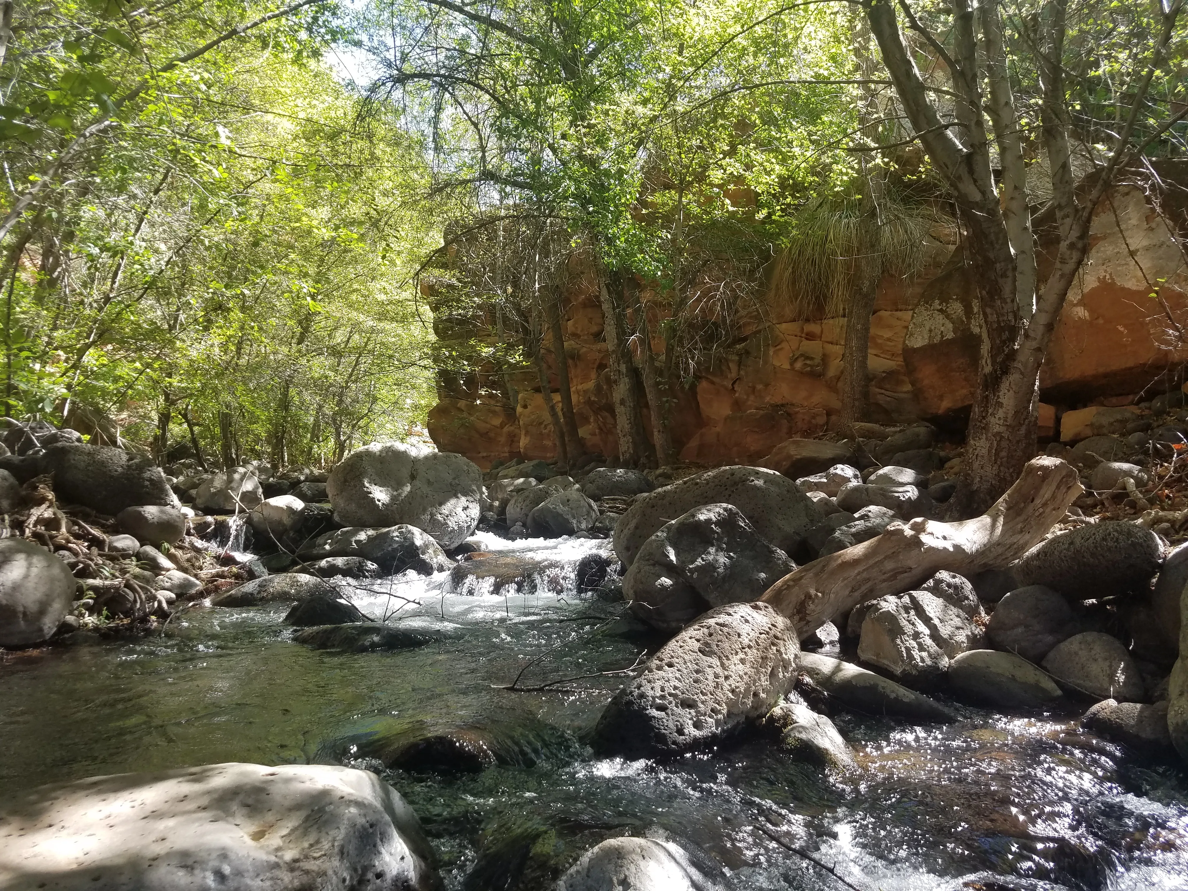 Hike to the Crack at Wet Beaver Creek