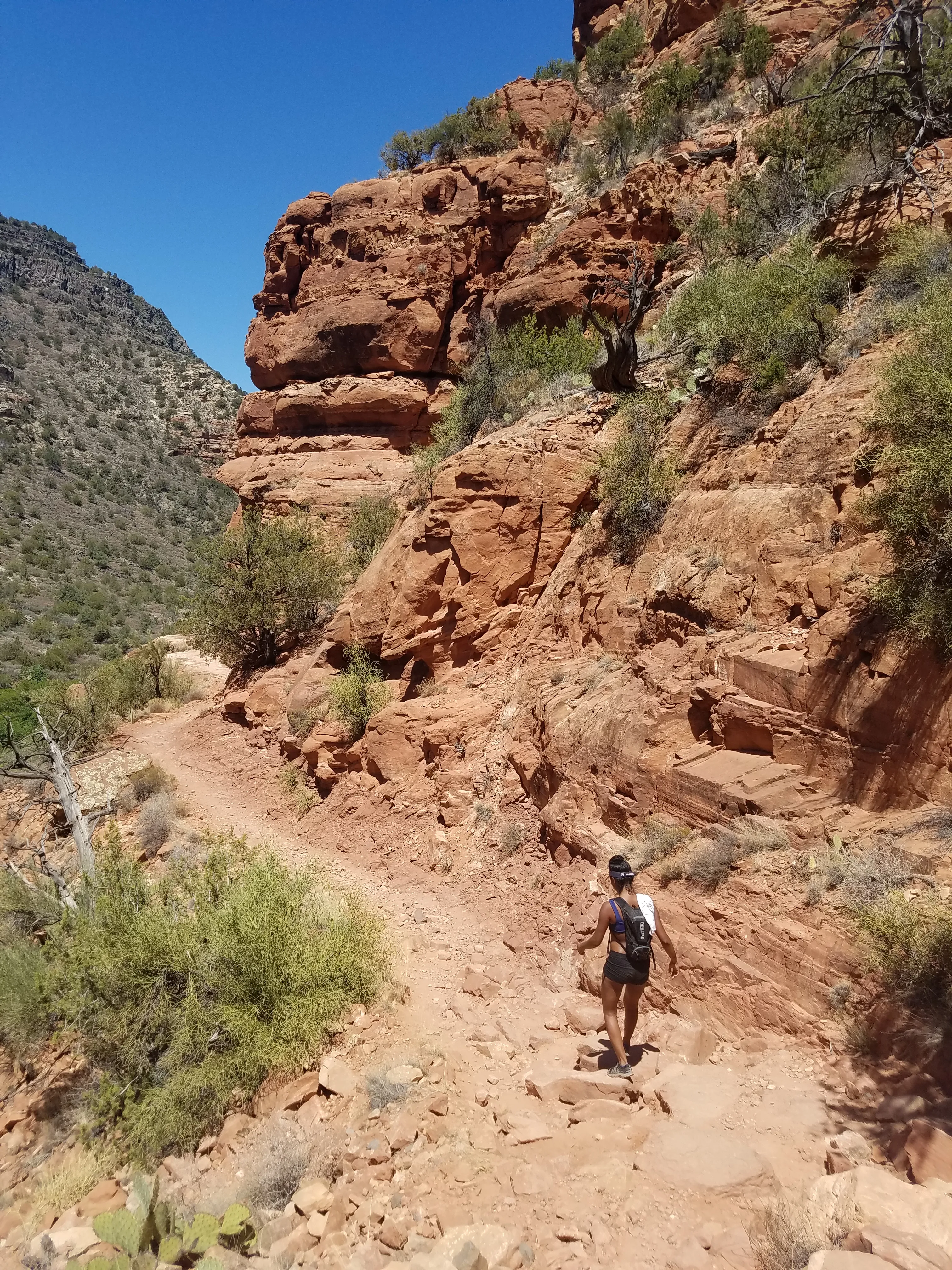 Hike to the Crack at Wet Beaver Creek