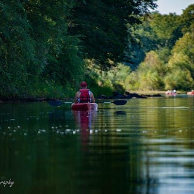 Canoe and Camp in the Delaware Water Gap