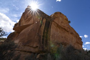 Photograph Sego Canyon Indian Rock Art