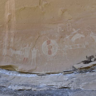Photograph Sego Canyon Indian Rock Art