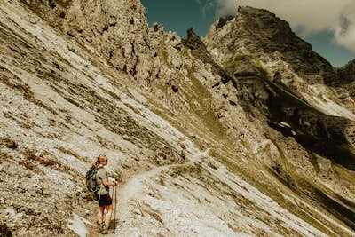Hike To The Schlicker See In The Stubai Valley
