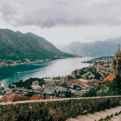 Hike up to Kotor Fortress