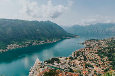 Hike up to Kotor Fortress