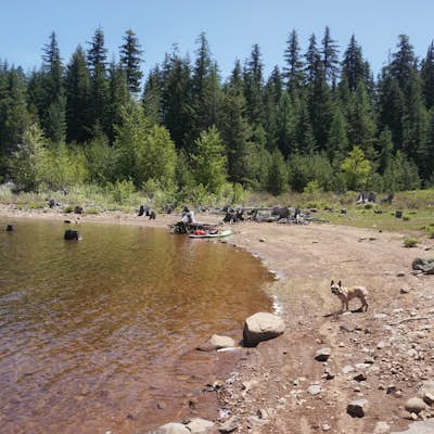 Camp at Clear Lake