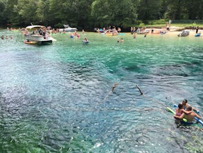 Freedive at Cypress Spring