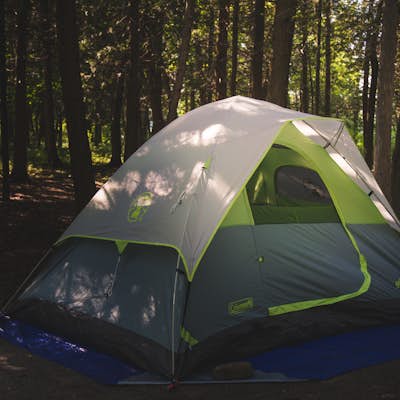 Camp in Peninsula State Park