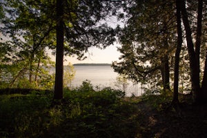 Camp in Peninsula State Park