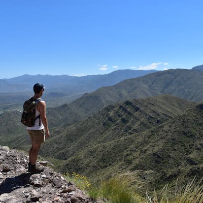 Hike to the top of Cerro Arco 