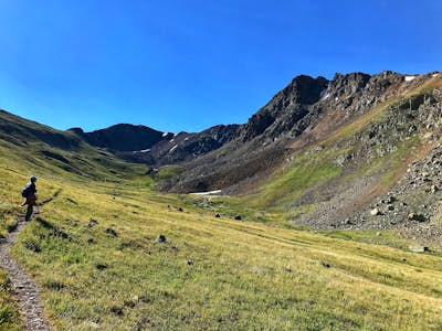 Summit Handies Peak via Grouse Gulch