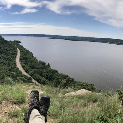 Hike to the Top of Maiden Rock Bluff
