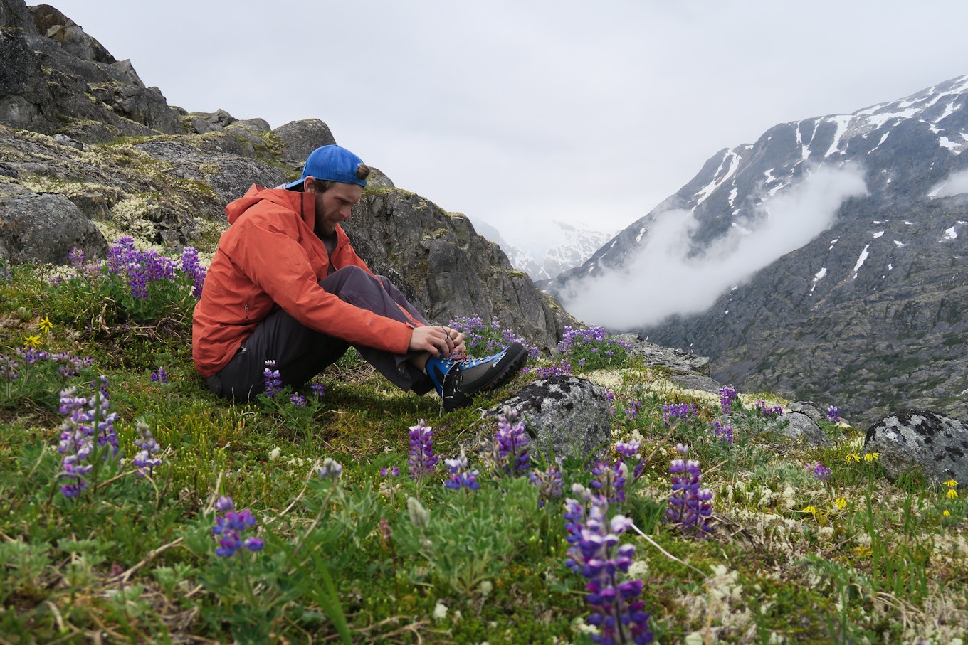 Outbound Reviewed Hiking in the Yukon Alpine with Salewa Shoes