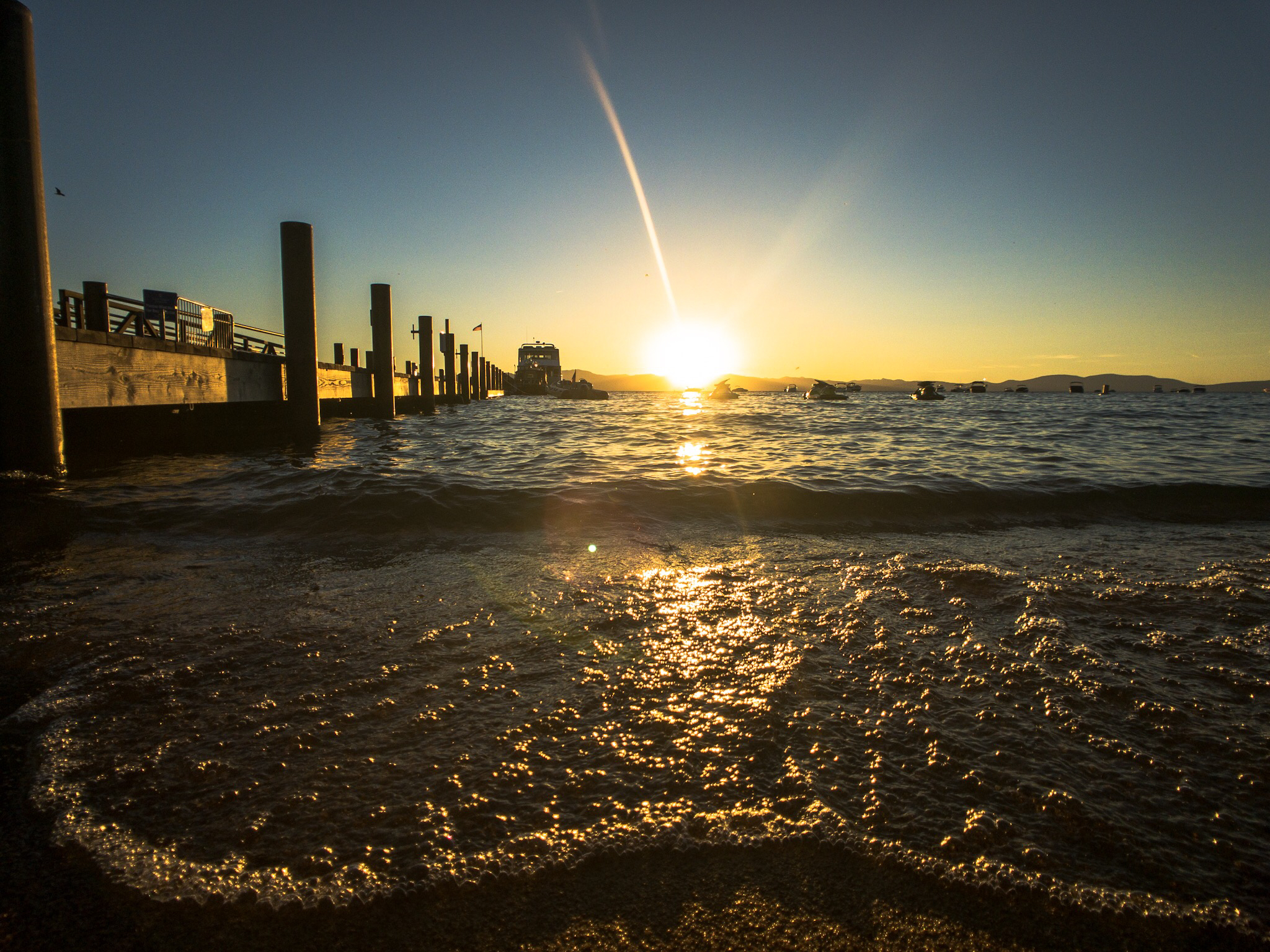Photograph Zephyr Cove at Sunset