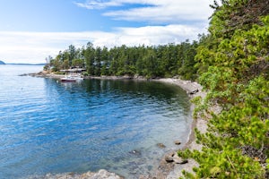 Camp at Obstruction Pass State Park