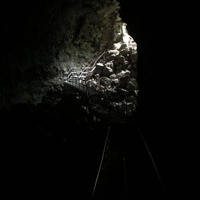 Explore the Lava River Cave