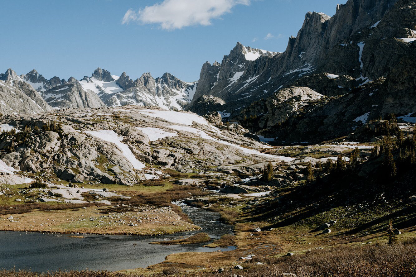 Backpack to Titcomb Basin and Summit Gannett Peak