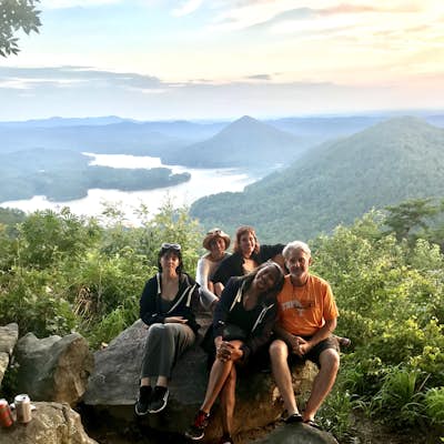 Watch the Sunset from Sugarloaf Overlook