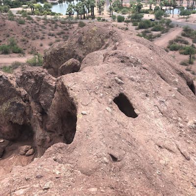 Hike to the Hole in the Rock at Papago Park