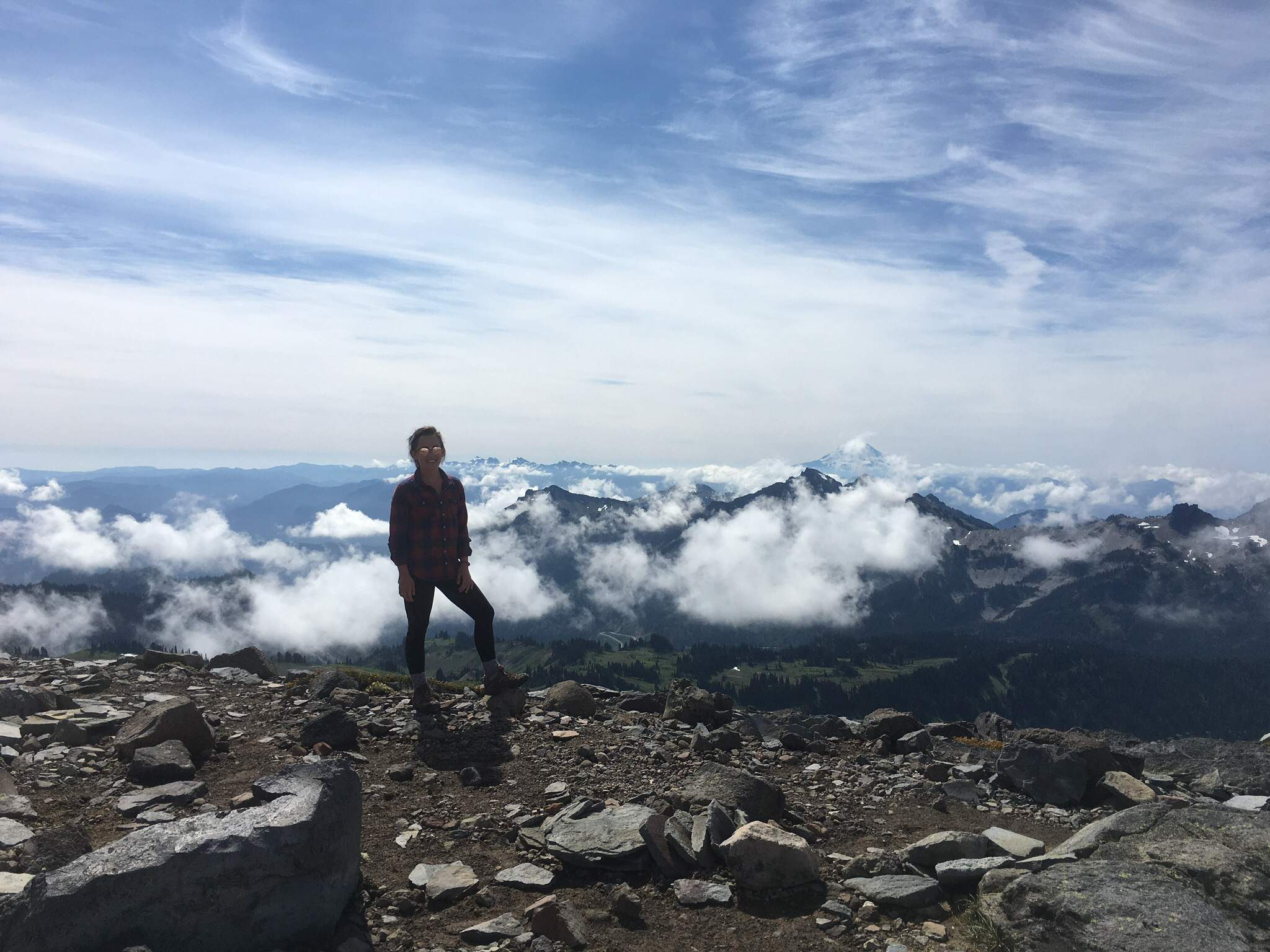 Hike Sunrise Trails at Mount Rainier