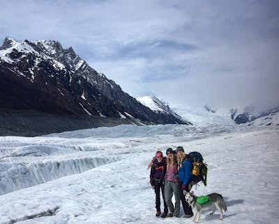 Mountaineering on the Root Glacier