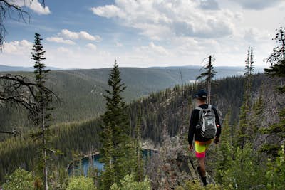 Hike to Crater Lake, Medicine Bow National Forest