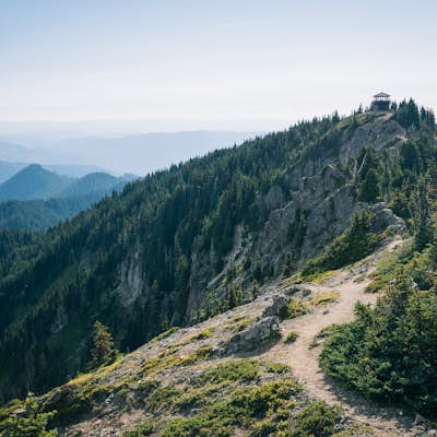 Hike to Tolmie Peak's Fire Lookout