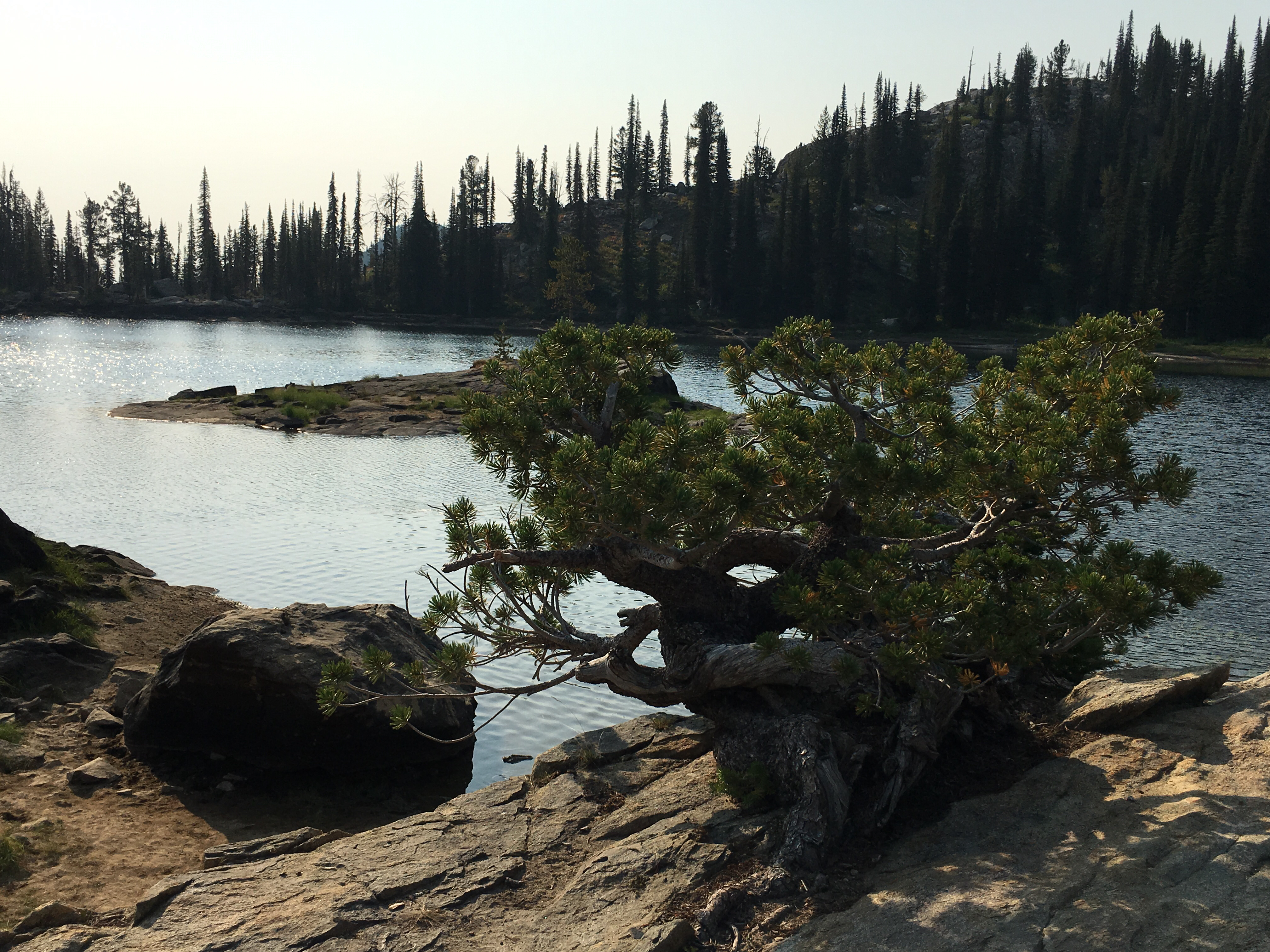 Camp at Blue Lake