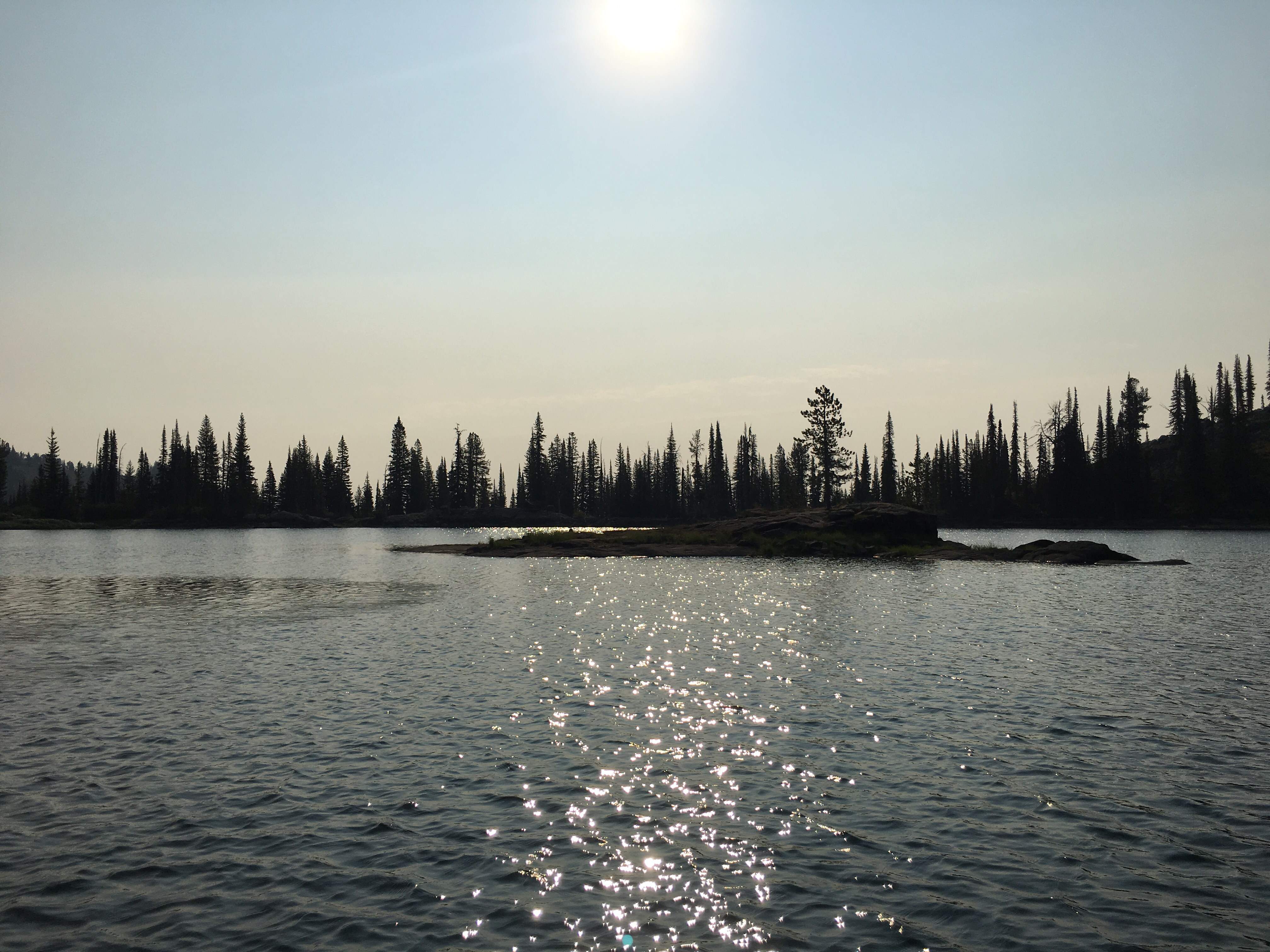 Camp at Blue Lake