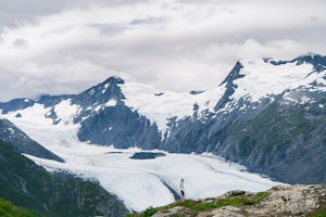 Hike to Portage Pass and Portage Lake