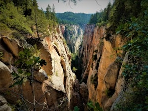 Canyoneering Boundary Canyon, Zion