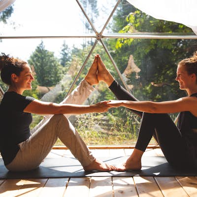 Relax at Nectar's Yoga Dome