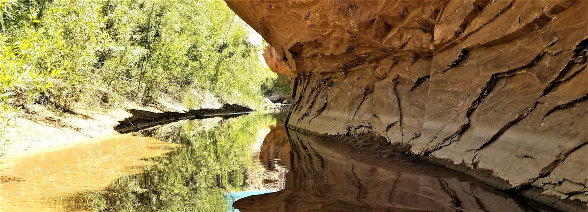 Hike Grandstaff Canyon, Grand County, Utah